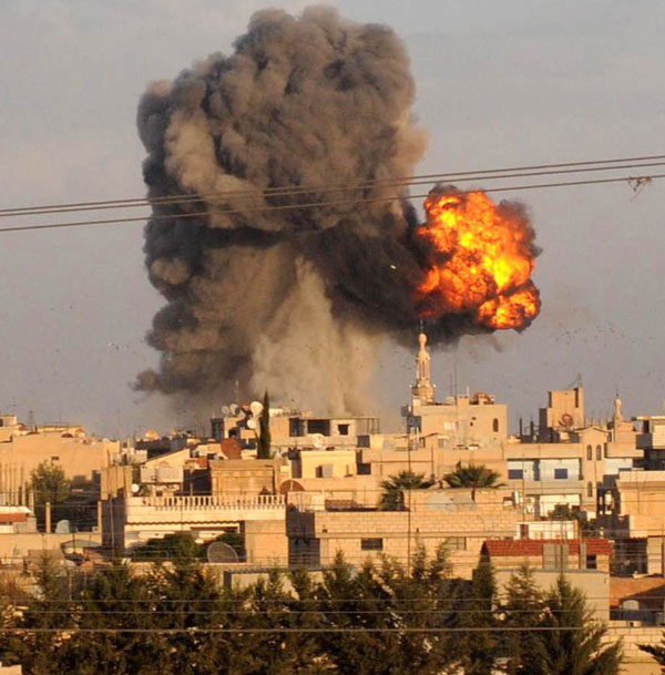 Rusya ve Suriye, misket bombası kullanıyor