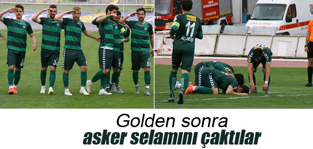 Konya Anadolu Selçuksporlu oyunculardan asker selamı