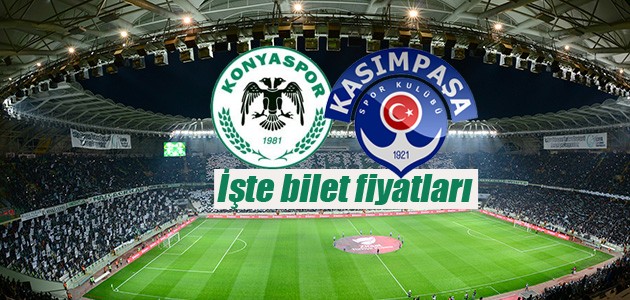 Konyaspor-Kasımpaşa maçının biletleri satışa çıktı