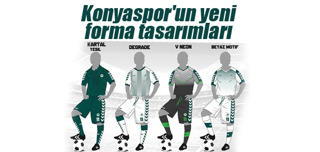 Konyaspor’un yeni forma tasarımları