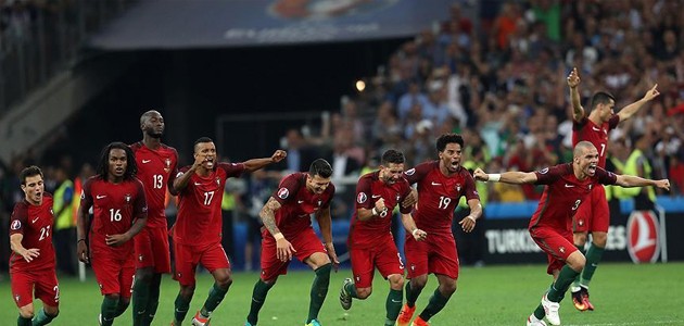Yarı finale yükselen ilk takım Portekiz oldu