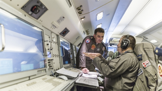  Konya'dan kalkan HİK uçağı NATO toplantısının güvenliğini sağladı 