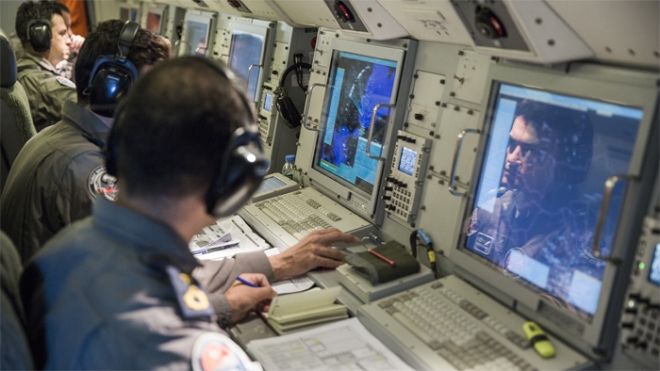  Konya'dan kalkan HİK uçağı NATO toplantısının güvenliğini sağladı 