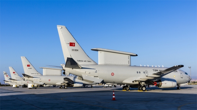  Konya'dan kalkan HİK uçağı NATO toplantısının güvenliğini sağladı 