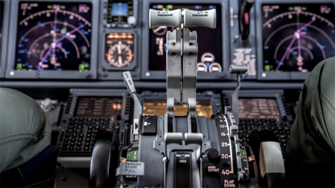  Konya'dan kalkan HİK uçağı NATO toplantısının güvenliğini sağladı 