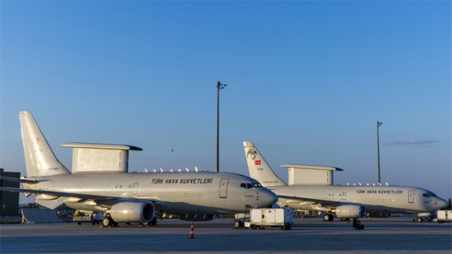  Konya'dan kalkan HİK uçağı NATO toplantısının güvenliğini sağladı 