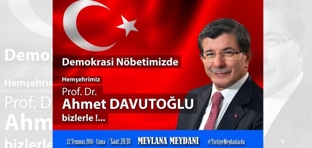 Ahmet Davutoğlu, Konya ile buluşacak