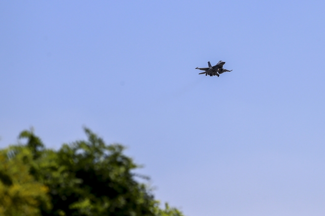 Konya 3. Ana Jet Üssü'nden F-16'lar havalandı