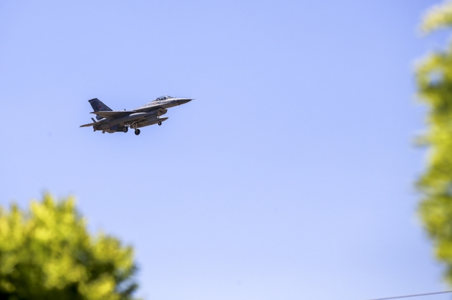 Konya 3. Ana Jet Üssü'nden F-16'lar havalandı