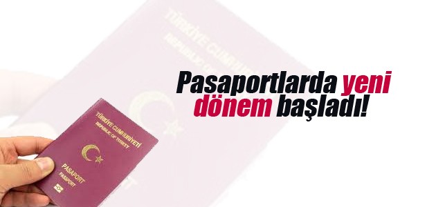 Pasaportlarda “parmak izi“ dönemi