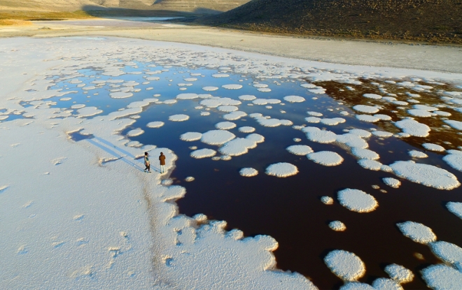 Meke Gölü'nde 
