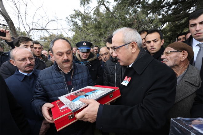 Şehit polis memuru Oğuzhan Duyar'a son görev