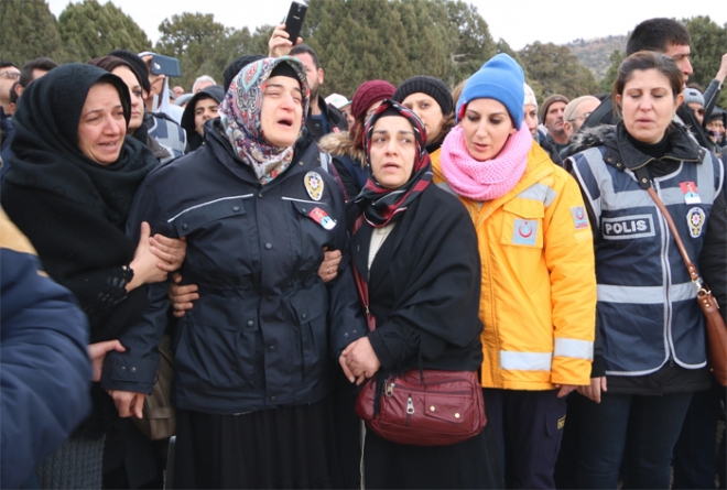 Şehit polis memuru Oğuzhan Duyar'a son görev