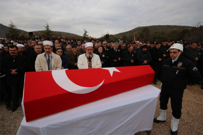 Şehit polis memuru Oğuzhan Duyar'a son görev