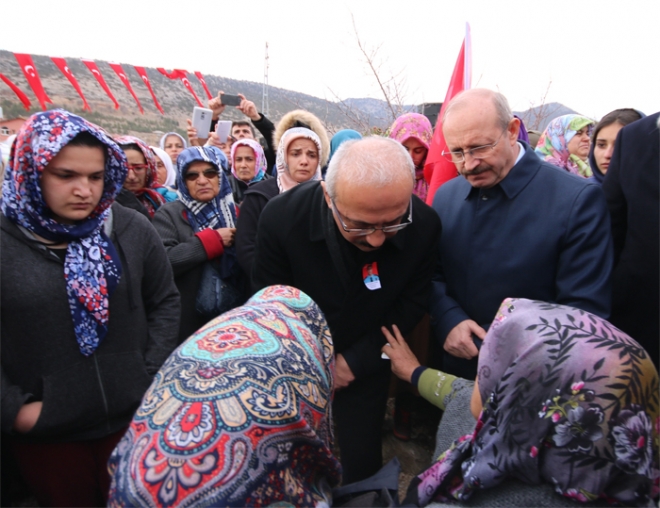Şehit polis memuru Oğuzhan Duyar'a son görev