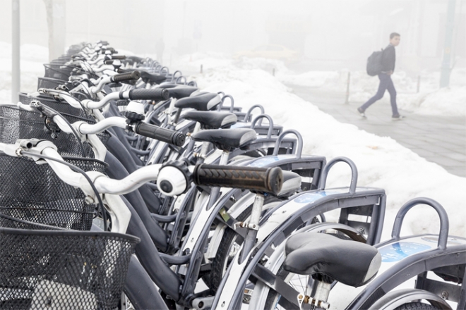 Konya’da kent merkezinde sis etkili oldu
