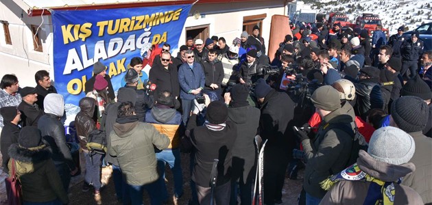 Konya Aladağ Kayak Merkezine kavuşuyor