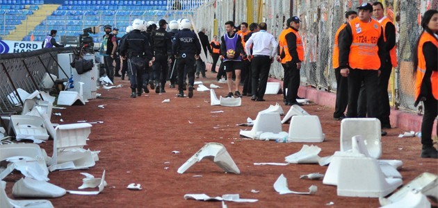 Konyaspor maçındaki olaylara suç duyurusu