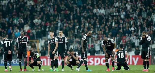 Beşiktaş UEFA Avrupa Ligi’ne veda etti