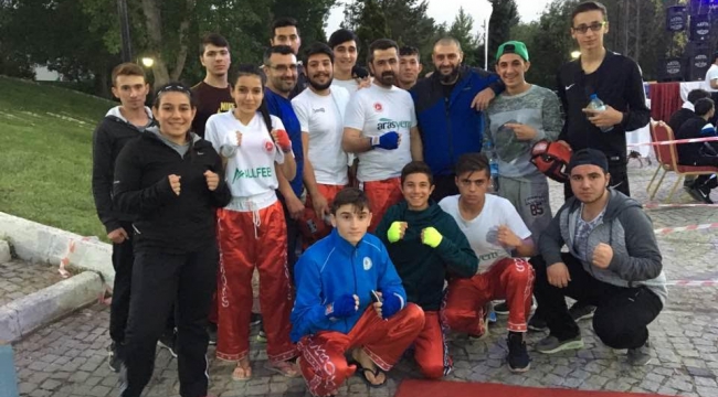 Konya Kick Boks Bahar Şampiyonu Oldu