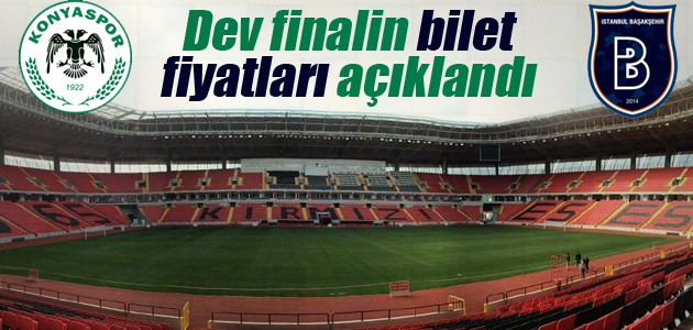 Türkiye Kupası final maçının bilet fiyatları belli oldu