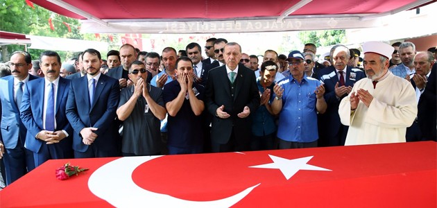 Şehit Albay Gökhan Peker'e son görev