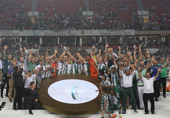 Turkcell Süper Kupa Atiker Konyaspor’un