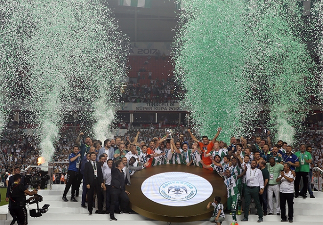 Turkcell Süper Kupa Atiker Konyaspor’un