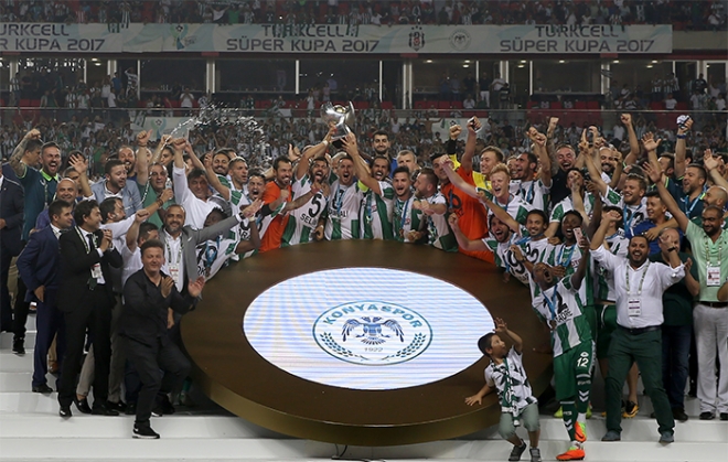 Turkcell Süper Kupa Atiker Konyaspor’un
