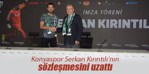 Konyaspor, Serkan Kırıntılı’nın sözleşmesini uzattı