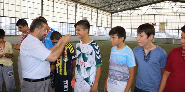 Karapınar’da Yaz Kur’an Kursları Futbol Turnuvası