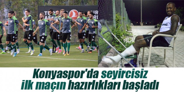 Konyaspor’da seyircisiz ilk maçın hazırlıkları başladı