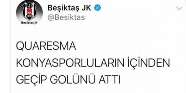 Konyaspor maçında bu twiti attı! Başkan kovdu