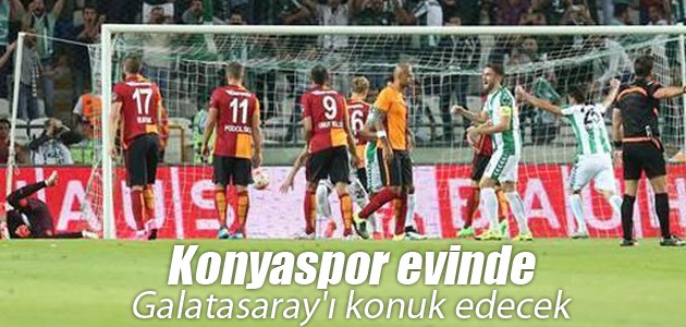 Konyaspor evinde Galatasaray’ı konuk edecek