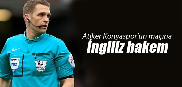 Atiker Konyaspor-Salzburg maçını İngiliz Craig Pawson yönetecek