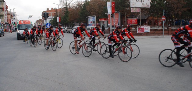Çatalhöyük Çumra Belediyespor bisiklet takımından ziyaret