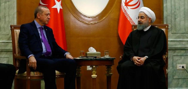 Erdoğan ile Ruhani görüştü