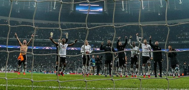 Beşiktaş’ta Şampiyonlar Ligi keyfi