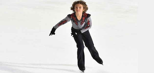 12 yaşında dünya rekoru sahibi Efe buz patenine ’büyük’ umut oldu