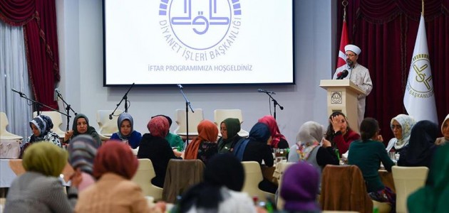 Diyanet İşleri Başkanı Prof. Dr. Ali Erbaş: Kadın STK’lerin gayretleri her türlü takdirin üstündedir