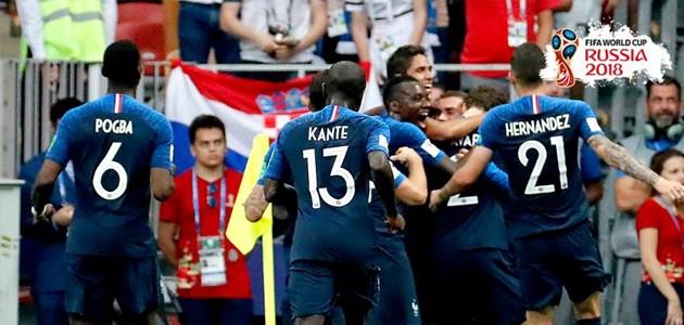 Dünya Kupası Fransa’nın oldu