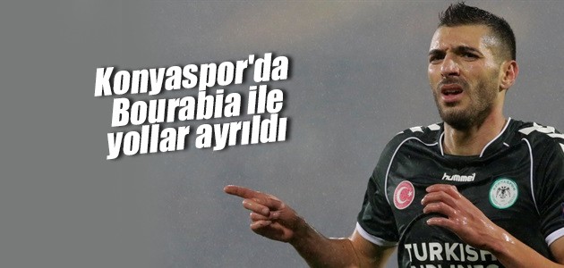 Konyaspor’da Mehdi Bourabia ile yollar ayrıldı