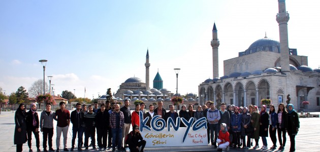 Üniversite hayatına giriş dersi kapsamında Konya tanıtıldı