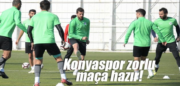 Konyaspor, Ankaragücü maçına hazır