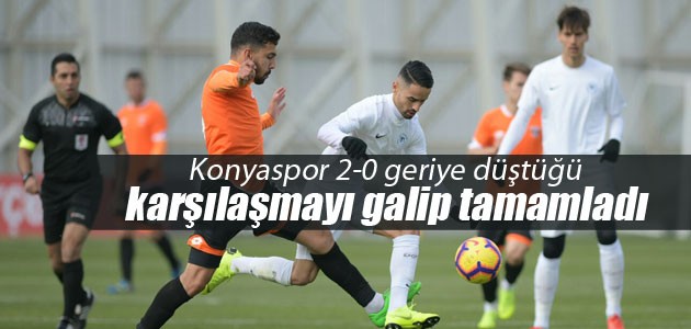 Atiker Konyaspor hazırlık maçında Adanaspor’u yendi