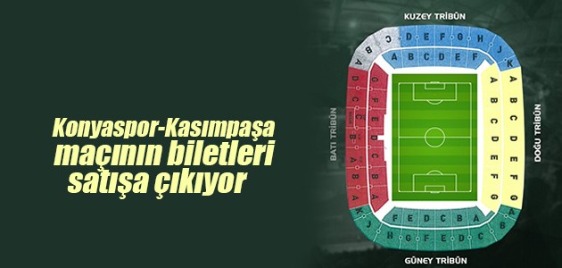 Konyaspor-Kasımpaşa maçının biletleri satışa çıkıyor