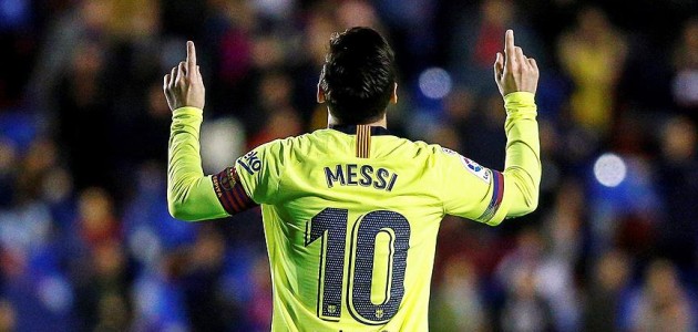 Messi La Liga’da gol krallığı yarışında ilk sıraya yükseldi