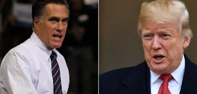 Trump ve Cumhuriyetçi Senatör Romney arasında tartışma