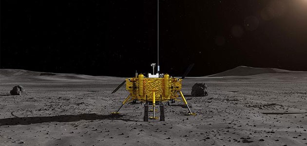 Çin’in insansız keşif aracı Ay’ın karanlık yüzüne indi