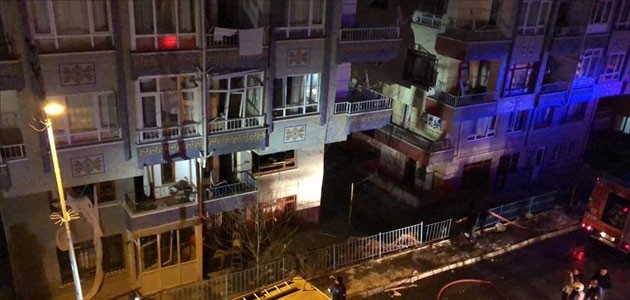 Ankara Pursaklar’da doğal gaz patlaması